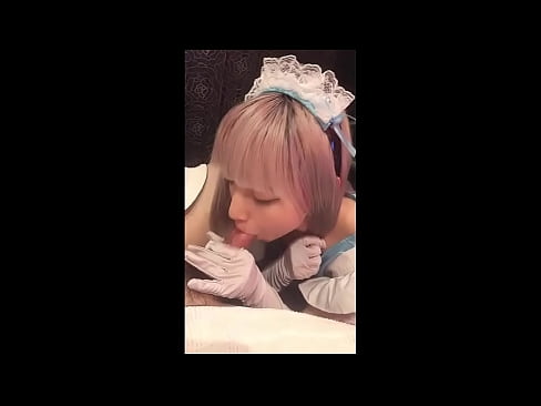❤️ Japonski idol [mayuka], kostum francoske služkinje, 1. del, fafanje in onaniranje z losjonom ❤❌ Porno na sl.tukifporno.ru